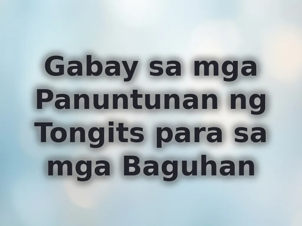 Gabay sa mga Panuntunan ng Tongits para sa mga Baguhan